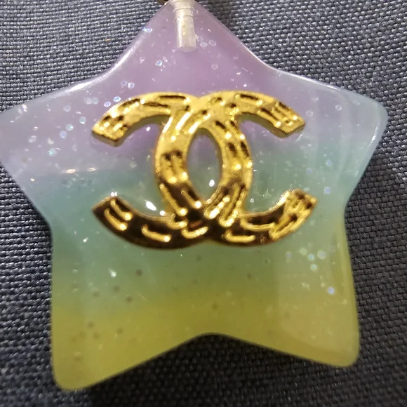 CHANEL Pastel Star Pendant Necklace - Picture 3 of 3